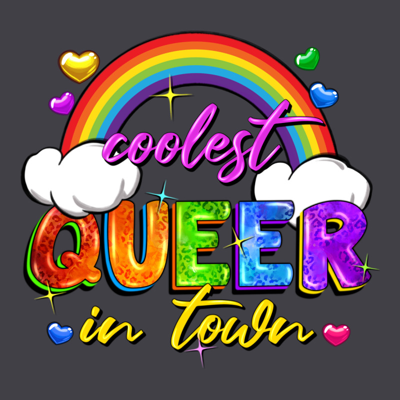 Coolest Queer In Town Heavyweight Hoodie by FaDigitalArtStudio | Teevron