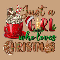 Just A Girl Who Loves Christmas Vintage Tee | Teevron