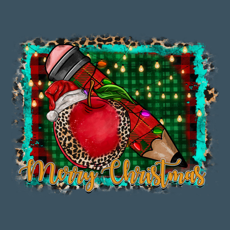 Merry Christmas Teacher Urban Hoodie by CowhideDigitalArt | Teevron