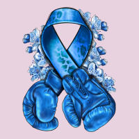 Blueribbon With Boxing Gloves Ladies Tee | Teevron
