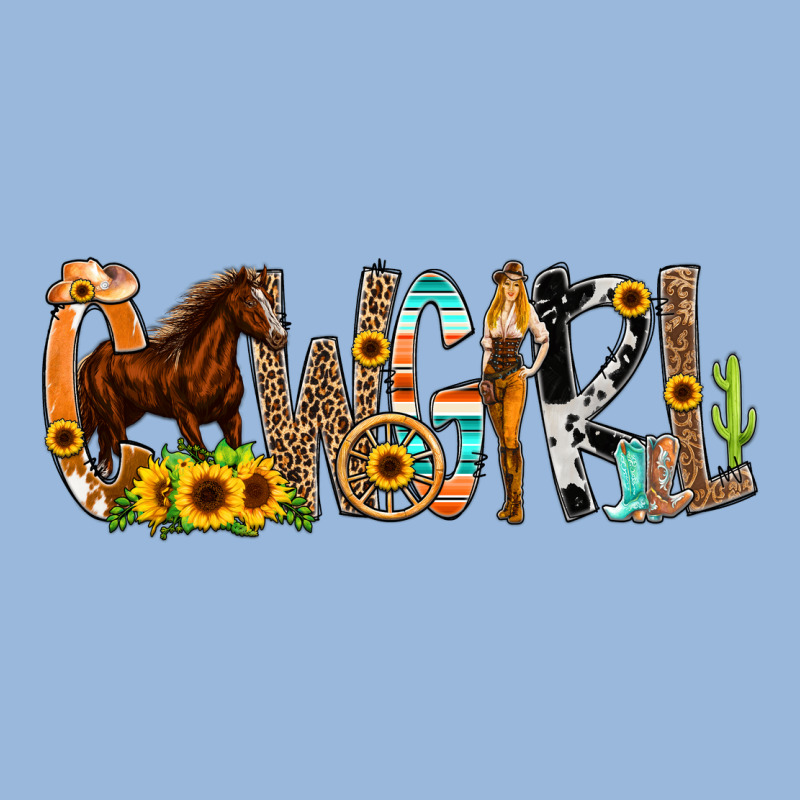 Cowgirl Horse Min Premium Hoodie by CowCowDesign | Teevron