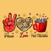 Peace Love Hot Chocolate Vintage Hoodie | Teevron