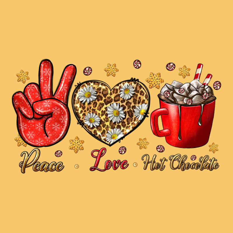 Peace Love Hot Chocolate Vintage Hoodie by BundleAndBundleShop | Teevron