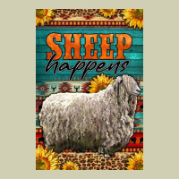 Western Sheep Happens Sunflowers Heavy Core Tee | Teevron