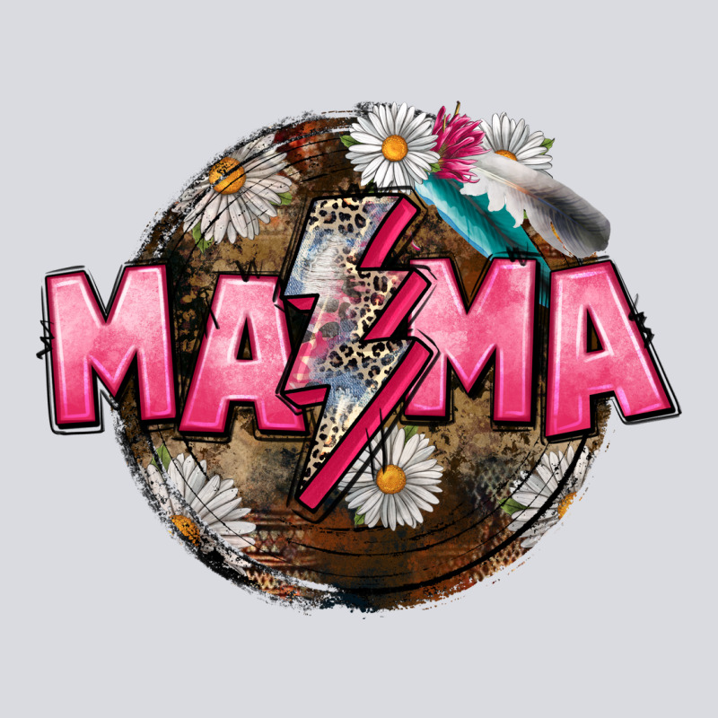 Mama Lightning Bolt Mother's Day Zipper Hoodie by CowGirlArtShop | Teevron