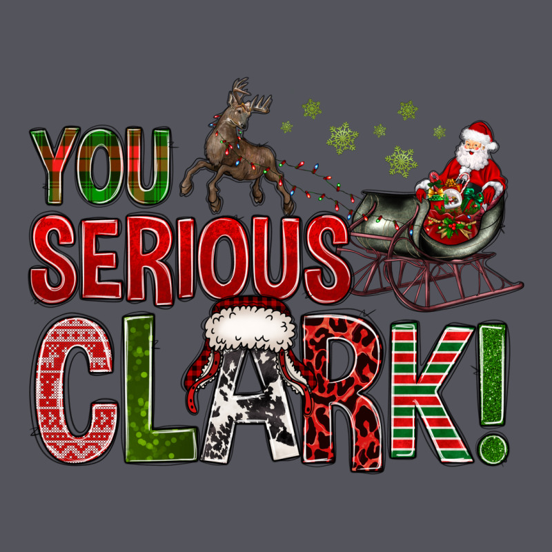You Serious Clark With Santa Sleigh Vintage Hoodie by BundleAndBundleShop | Teevron