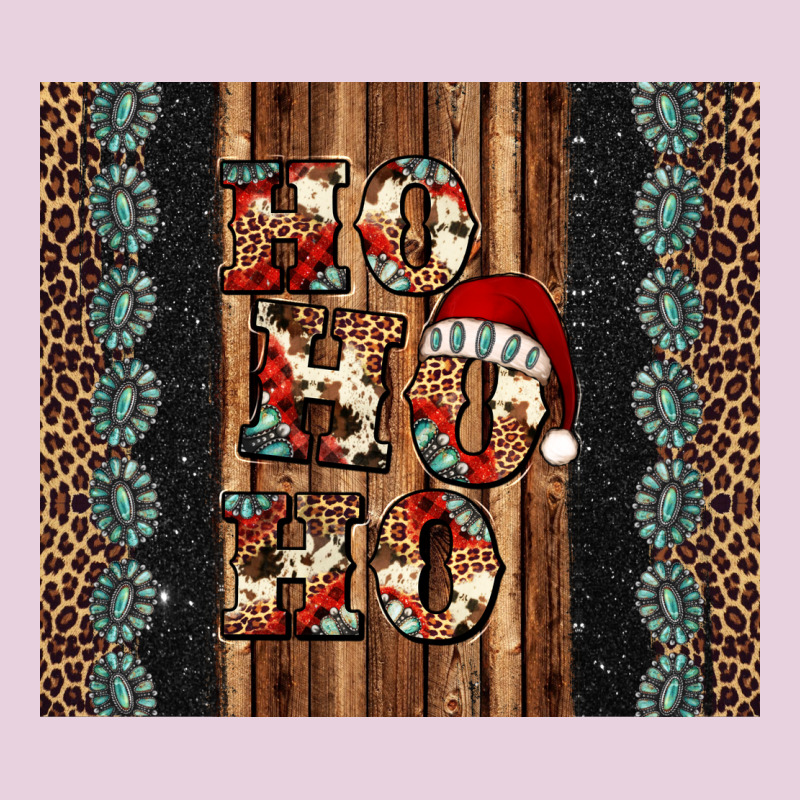Ho Ho Ho Western Christmas Ladies Tee by Jasminsmagicworld | Teevron