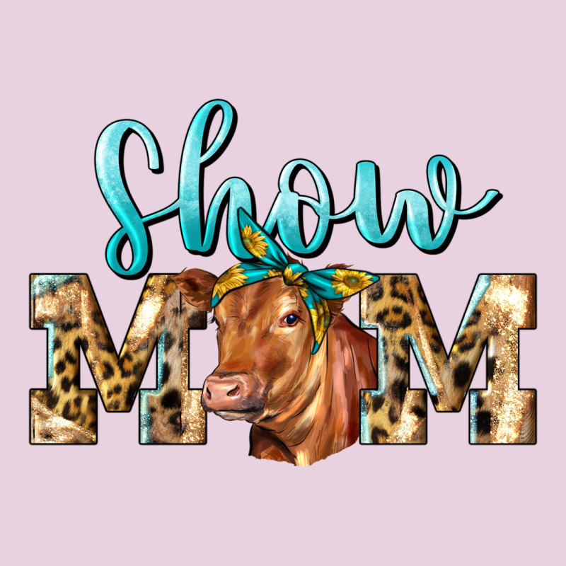 Western Show Mom Red Angus Ladies Tee by LillyAllenDesigns | Teevron