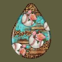 American Football And Western Roses Teardrop Vintage Tee | Teevron