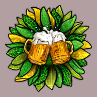 St. Patricks Sunflower With Beer Vintage Hoodie | Teevron