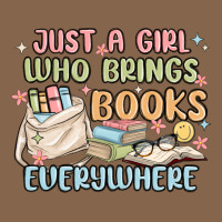 Just A Girl Who Brings Books Everywhere Premium Tee | Teevron