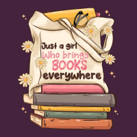 Just A Girl Who Brings Books Everywhere Premium Tee | Teevron