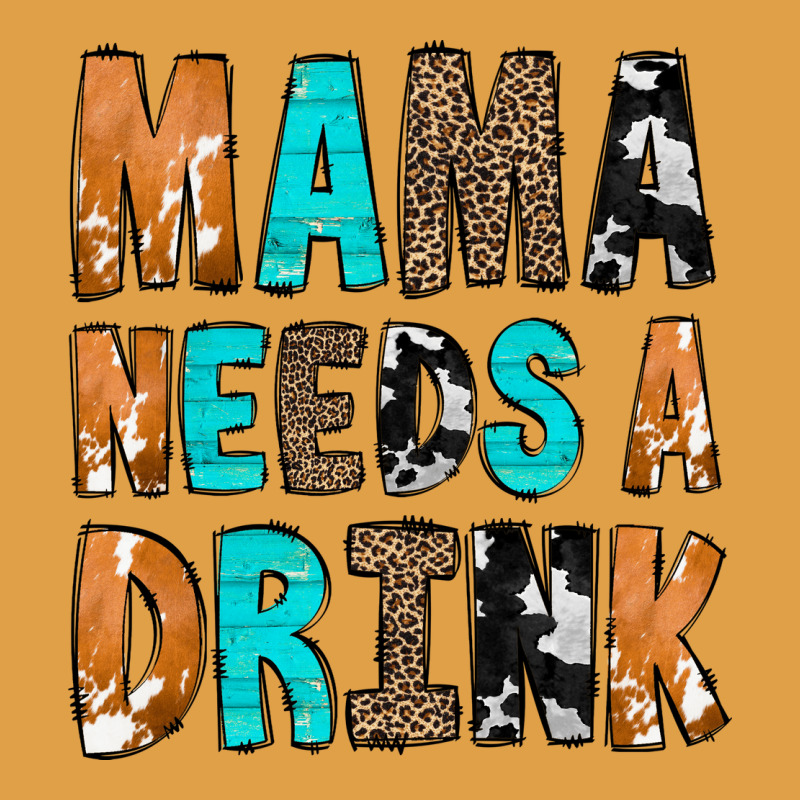 Mama Needs A Drink Premium Hoodie by CowCowDesign | Teevron