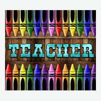 Teacher Crayons Tumbler Urban Heavy Tee | Teevron