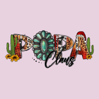 Western Christmas Papa Claus Sunflowers And Cactus Ladies Tee | Teevron