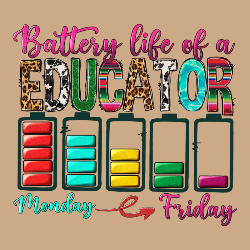 Battery Life Of A Educator Vintage Hoodie by BundleAndBundleShop | Teevron