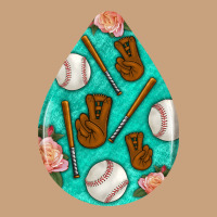 Baseball And Western Roses Teardrop  5 Vintage Tee | Teevron