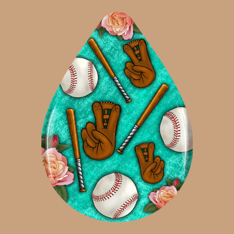 Baseball And Western Roses Teardrop  5 Vintage Tee by BundleAndBundleShop | Teevron