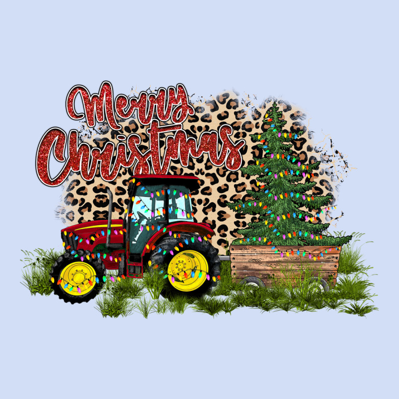 Merry Christmas Tractor Tree Urban Hoodie by CowhideDigitalArt | Teevron