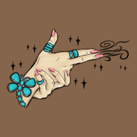 Western Turquoise Gun Hand Premium Tee | Teevron