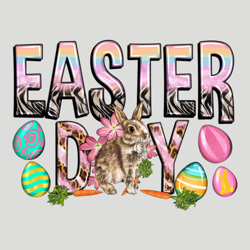 Easter Day With Rabbit Zipper Hoodie by HowdyJamesFarm | Teevron