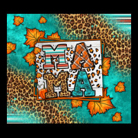 Fall Autumn Leopard Serape Mama Urban Heavy Tee | Teevron