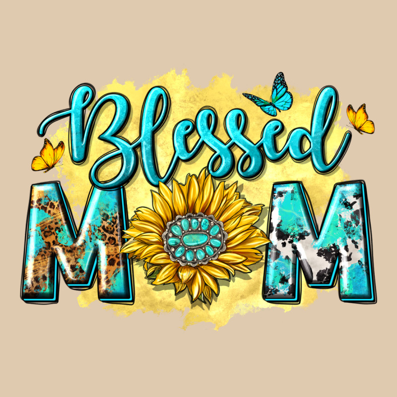Blessed Mom With Sunflowers Heavyweight Sweatshirt by texasbilliewilder | Teevron