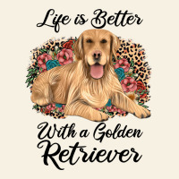 Life Is Better With A Golden Retriever Vintage Tee | Teevron
