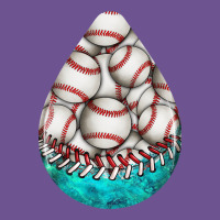 Baseball And Western Roses Teardrop  8 Vintage Tee | Teevron