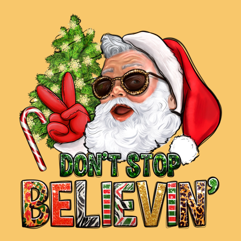 Don't Stop Believing Santa Vintage Hoodie by BundleAndBundleShop | Teevron