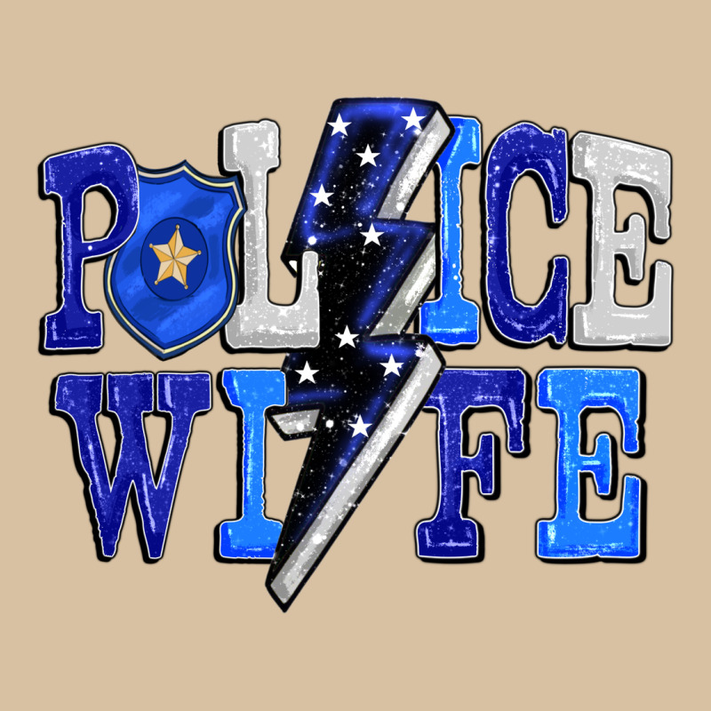 Police Wife Heavyweight Hoodie by FaDigitalArtStudio | Teevron