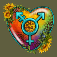 Lgbtq Heart With Sunflower Vintage Tee | Teevron