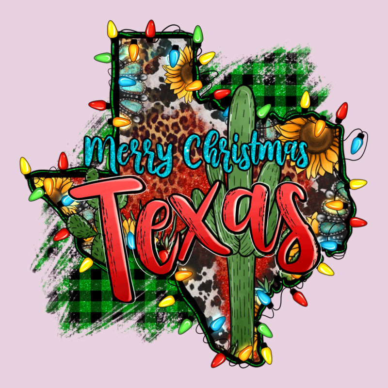 Western Desert Christmas Texas Map Ladies Tee by Jasminsmagicworld | Teevron