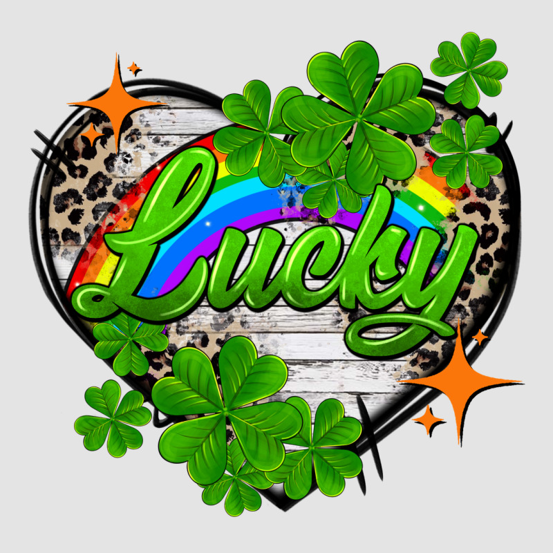 Lucky Heart St. Patricks Day Premium Sweatshirt by FaDigitalArtStudio | Teevron