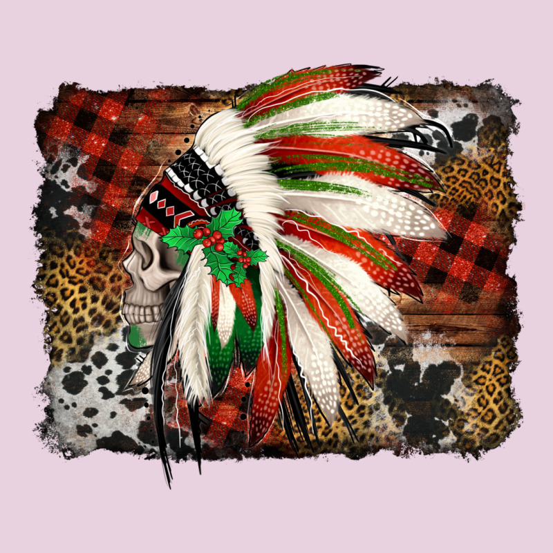 Indian Headdress Christmas Ladies Tee by Jasminsmagicworld | Teevron