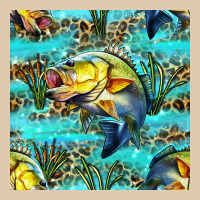 Lake Fish And Reeds With Leopard Seamless Pattern Bbs Classic Tee | Teevron