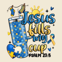 Down Syndrome Jesus Fills My Cup Premium Tee | Teevron