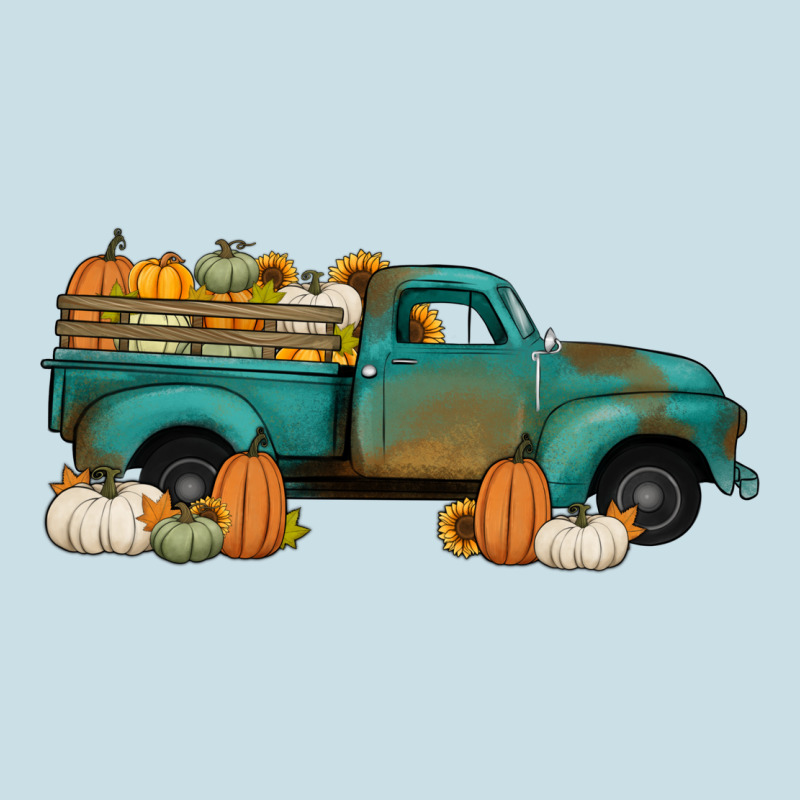 Pumpkin Farm Truck No Background Ladies Tee by Jasminsmagicworld | Teevron