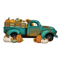 pumpkin farm truck no background | Teevron