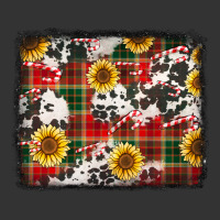 cowhide sunflowers candy canes | Teevron