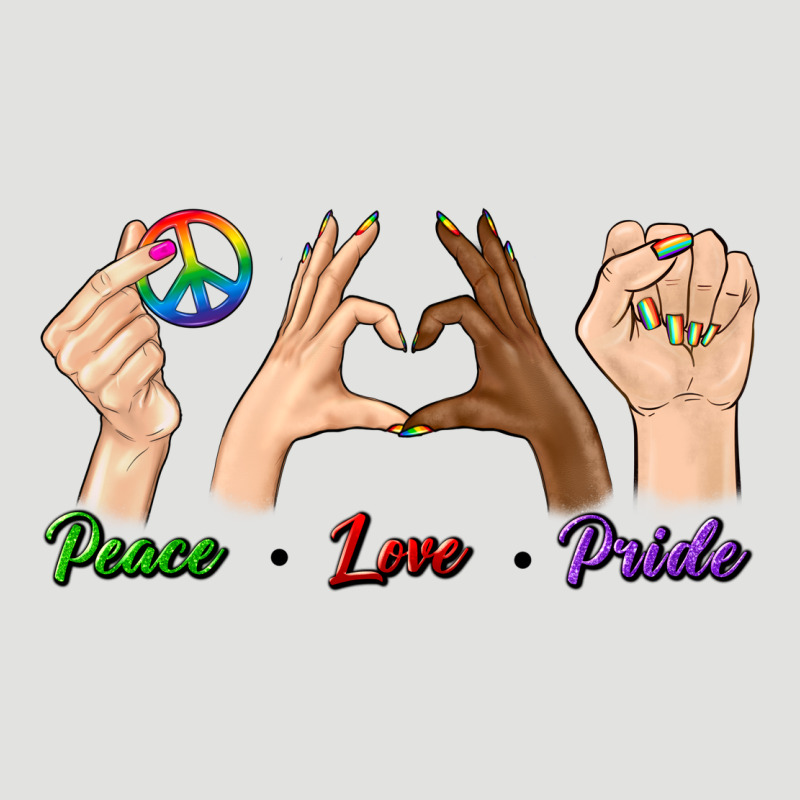 Peace Love Pride Classic Tee by BundleAndBundleShop | Teevron