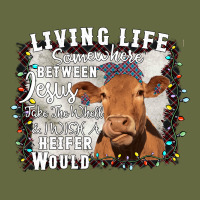 Between Jesus Take The Wheel I Wish A Heifer Would Long Sleeve Tee | Teevron