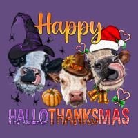 Happy Hallothanksmas Cows Vintage Hoodie | Teevron