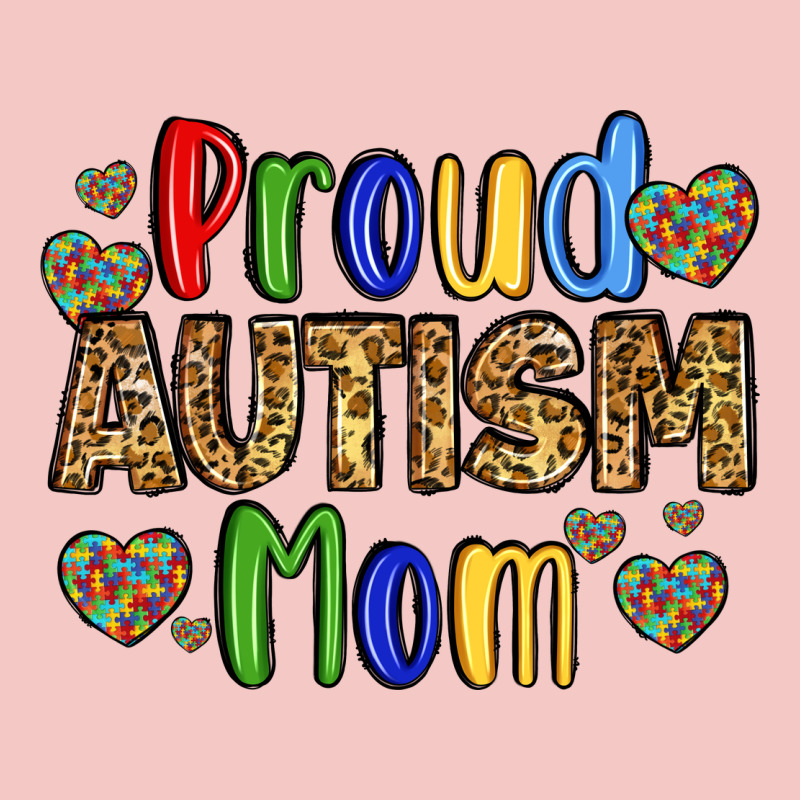 Proud Autism Mom Design Urban Heavy Tee by LillyAllenDesigns | Teevron