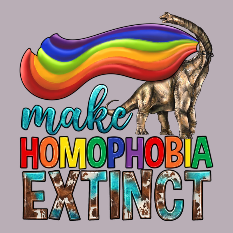 Lgbtq Make Homophobia Extinct Vintage Tee by BundleAndBundleShop | Teevron