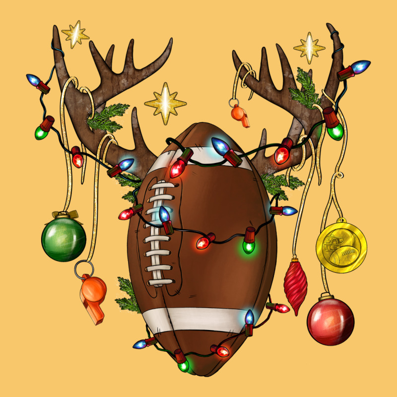 American Football Horn Christmas Vintage Hoodie by BundleAndBundleShop | Teevron