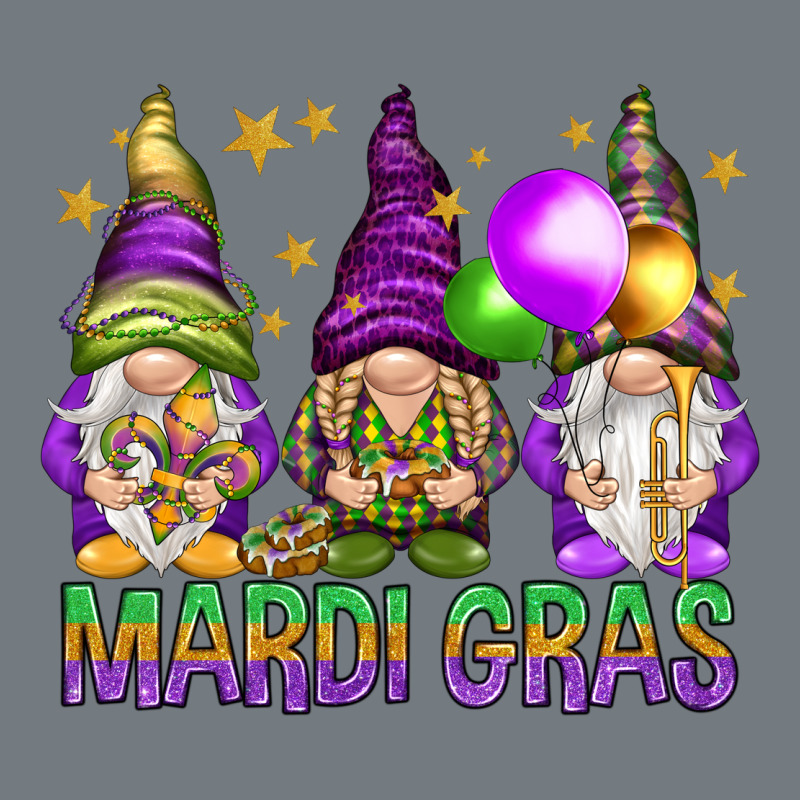 Mardi Gras Crew With Gnomes Heavyweight Sweatshirt by NancyCooperArtShop | Teevron