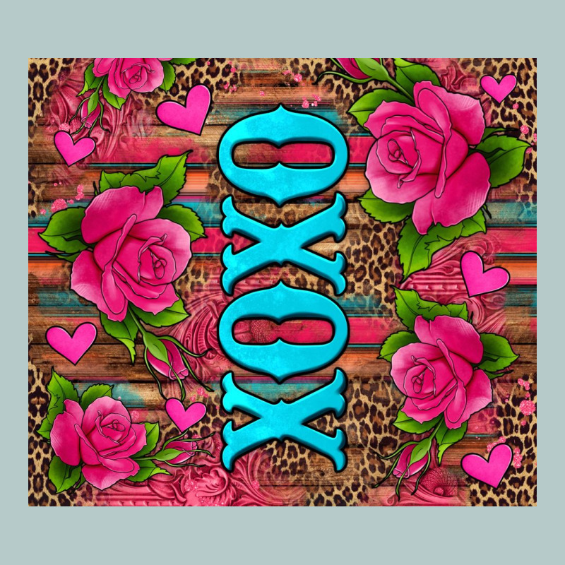 Xoxo Valentine's Day Pink Roses And Hearts Heavy Core Tee by Jasminsmagicworld | Teevron