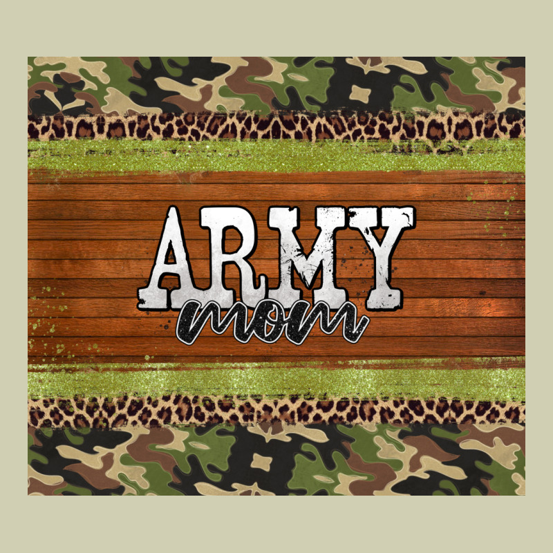 Army Mom Leopard Glitter Camouflage Heavy Core Tee by BarkalooDesign | Teevron