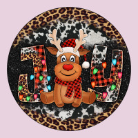 Joy Reindeer Christmas Ornament Ladies Tee | Teevron